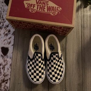Vans Checkered Slip-on - size 12